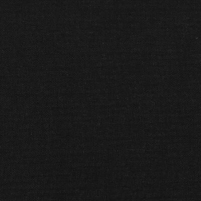 vidaXL Taštičková matrace černá 180 x 200 x 20 cm textil