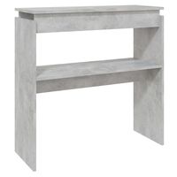 vidaXL Konzolový stolek betonově šedý 80 x 30 x 80 cm kompozitní dřevo