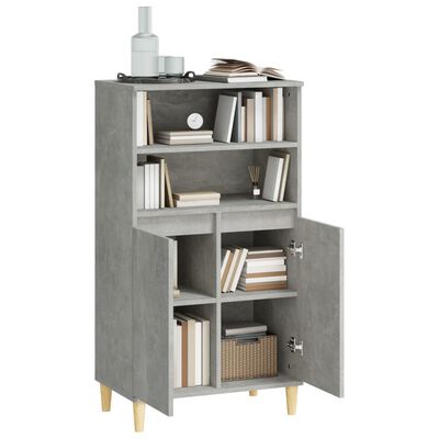 vidaXL Skříň highboard betonově šedá 60 x 36 x 110 cm kompozitní dřevo