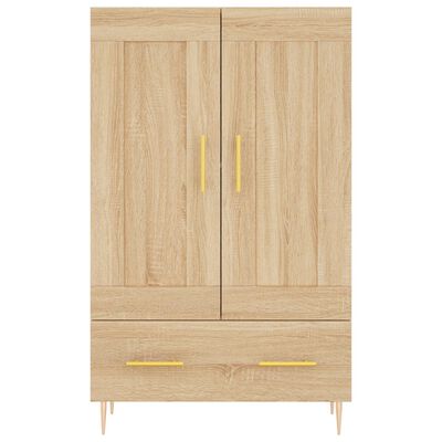 vidaXL Skříň highboard dub sonoma 69,5 x 31 x 115 cm kompozitní dřevo