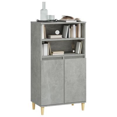 vidaXL Skříň highboard betonově šedá 60 x 36 x 110 cm kompozitní dřevo