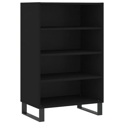 vidaXL Skříň highboard černá 57 x 35 x 90 cm kompozitní dřevo