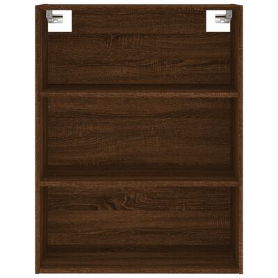 vidaXL Skříň highboard hnědý dub 69,5 x 34 x 180 cm kompozitní dřevo