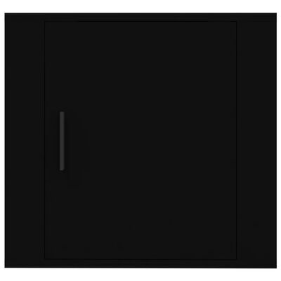 vidaXL Nástěnné noční stolky 2 ks černé 50x30x47 cm