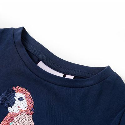 Dětské tričko námořnicky modré 92
