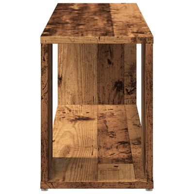 vidaXL TV stolek old wood 100 x 24 x 32 cm kompozitní dřevo