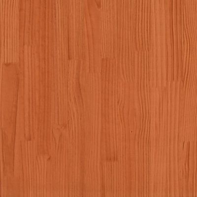 vidaXL Zahradní stůl voskově hnědý 100x50x75 cm masivní borové dřevo