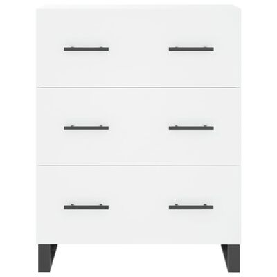 vidaXL Skříň highboard bílá 69,5 x 34 x 180 cm kompozitní dřevo