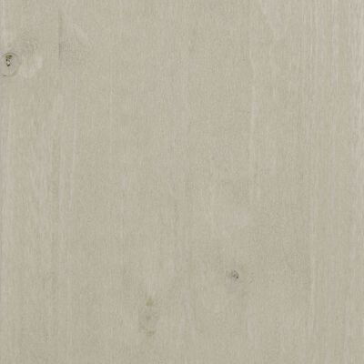 vidaXL Skříň HAMAR bílá 60 x 35 x 180 cm masivní borovice