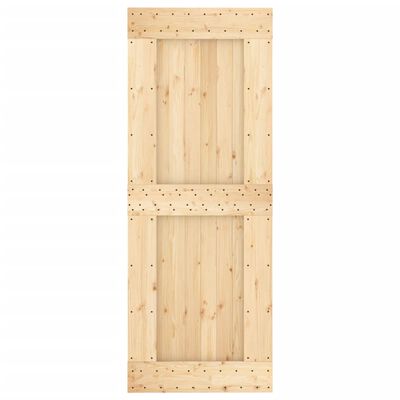 vidaXL Dveře NARVIK 80 x 210 cm masivní borové dřevo