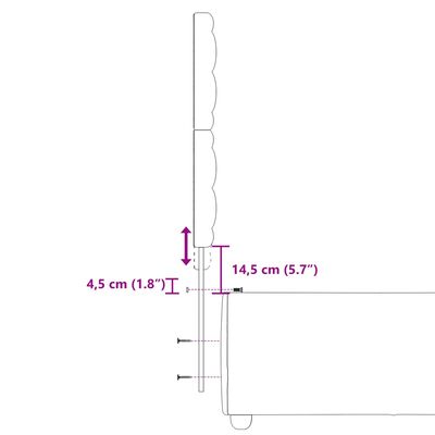 vidaXL Box spring postel s matrací černá 100 x 200 cm textil