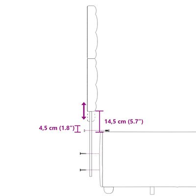 vidaXL Box spring postel s matrací černá 140x200 cm textil