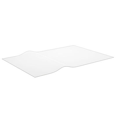 vidaXL Ochranná fólie na stůl průhledná 140 x 90 cm 2 mm PVC