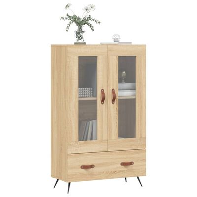 vidaXL Skříň highboard dub sonoma 69,5 x 31 x 115 cm kompozitní dřevo