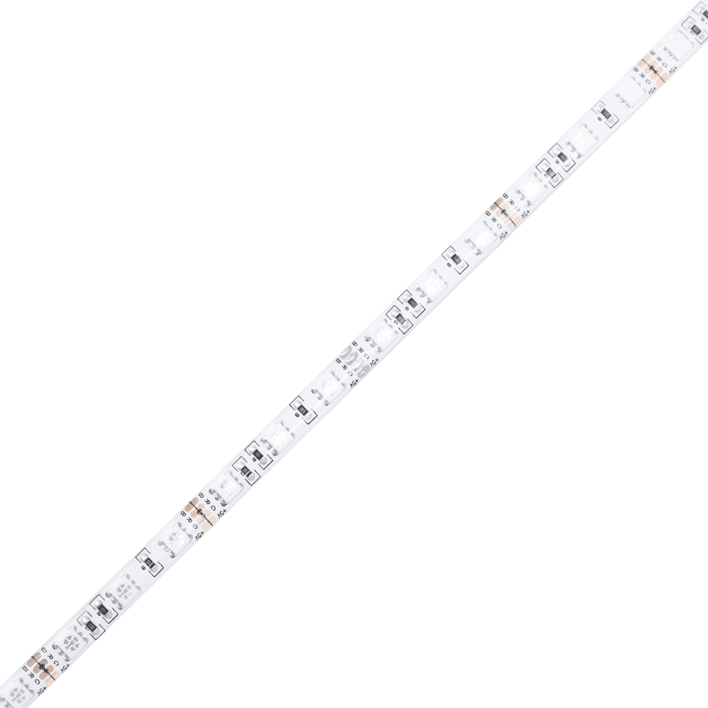 vidaXL Čelo postele s LED světle šedé 200x5x118/128 cm samet