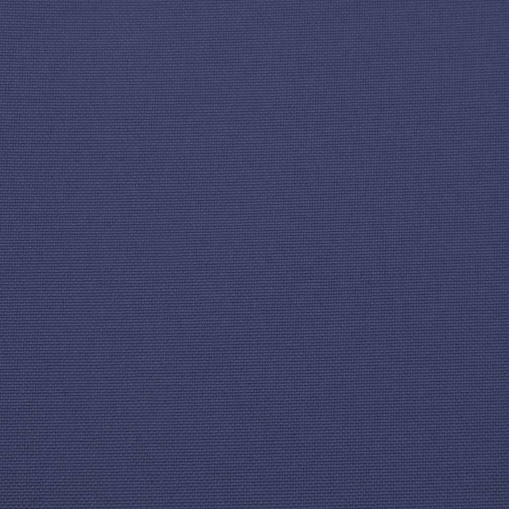 vidaXL Podušky na palety 6 ks námořnicky modré 40 x 40 x 3 cm oxford