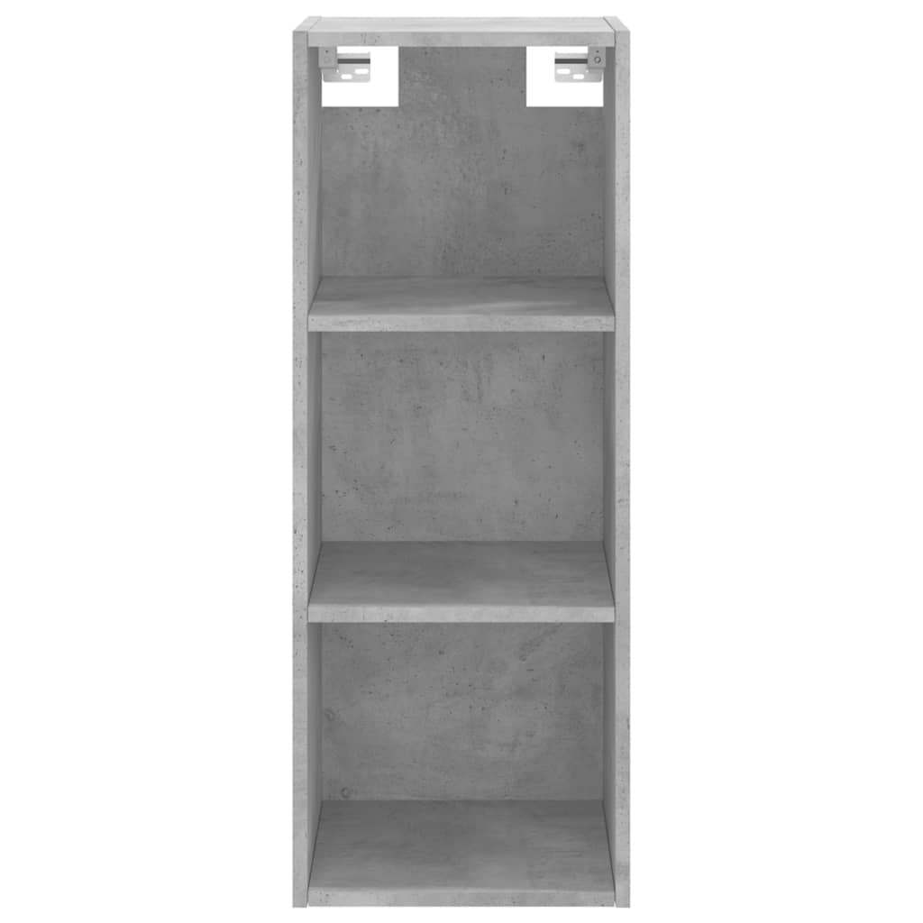 vidaXL Skříň highboard betonově šedá 34,5x34x180 cm kompozitní dřevo