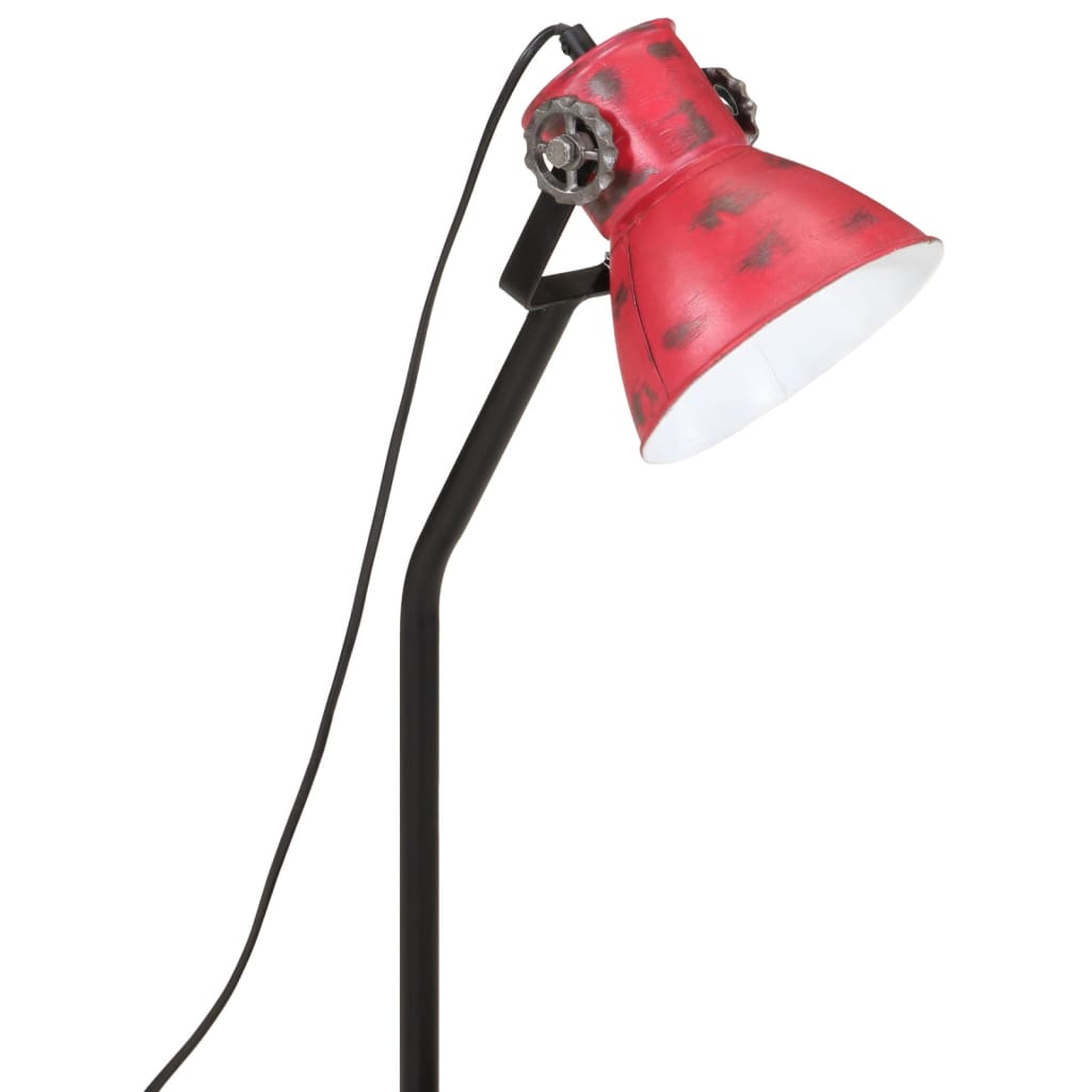 vidaXL Stolní lampa 25 W červená patina 17 x 17 x 60 cm E27
