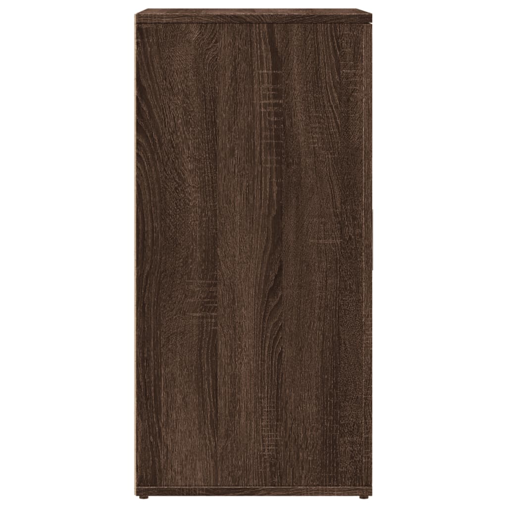 vidaXL Příborník hnědý dub 59 x 39 x 80 cm kompozitní dřevo
