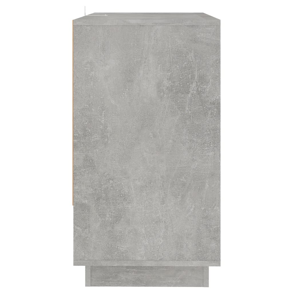 vidaXL Příborník betonově šedý 70 x 41 x 75 cm kompozitní dřevo