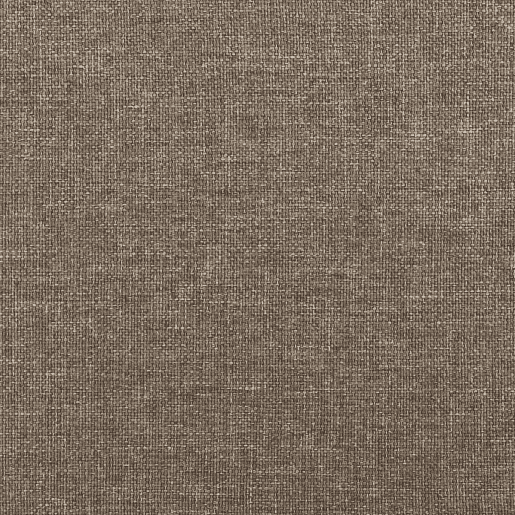 vidaXL Čelo postele s LED taupe 144x5x78/88 cm textil