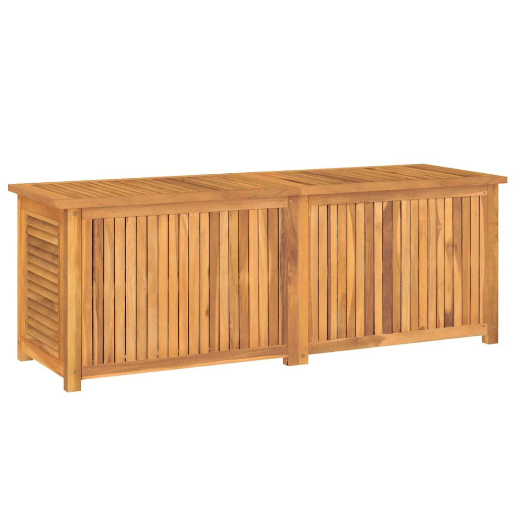 vidaXL Zahradní úložný box s vložkou 150 x 50 x 53 cm masivní teak