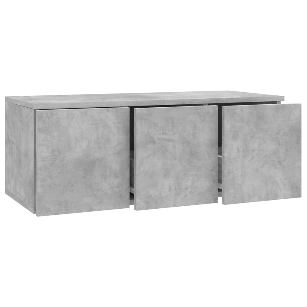 vidaXL TV stolek betonově šedý 80 x 34 x 30 cm kompozitní dřevo