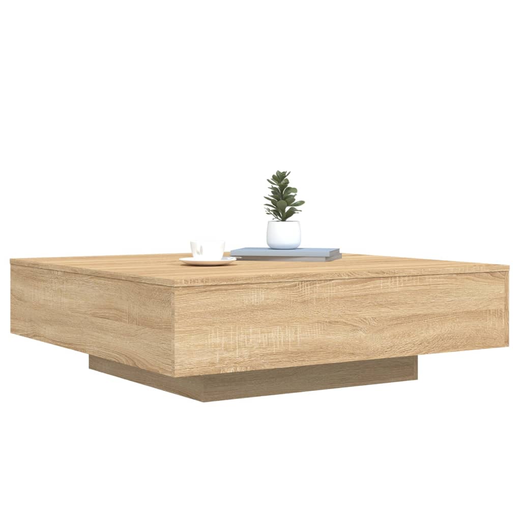 vidaXL Konferenční stolek dub sonoma 100x100x31 cm kompozitní dřevo