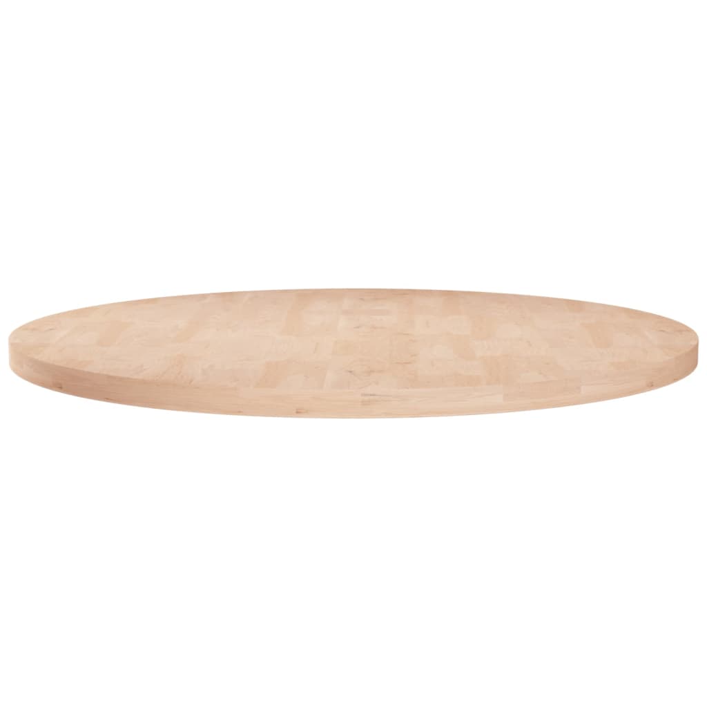 vidaXL Kulatá stolní deska Ø60x2,5 cm masivní dub bez povrchové úpravy