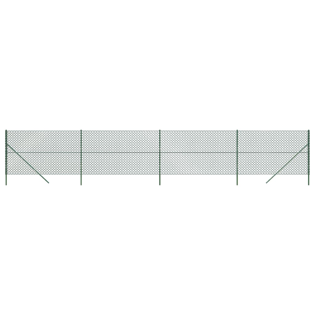 vidaXL Drátěné pletivo zelené 1,6 x 10 m