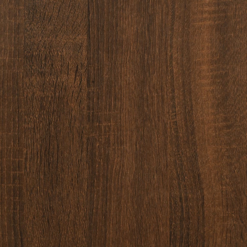 vidaXL Příborníky 2 ks hnědý dub 60 x 35 x 70 cm kompozitní dřevo