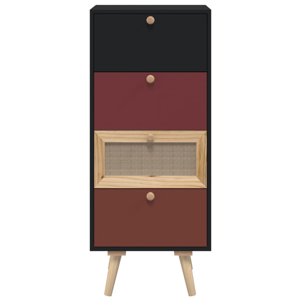 vidaXL Skříň highboard se zásuvkami 40 x 30 x 95 cm kompozitní dřevo