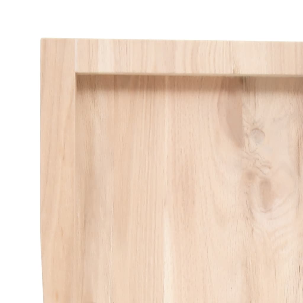 vidaXL Koupelnová deska 100x60x(2-4) cm neošetřené masivní dřevo
