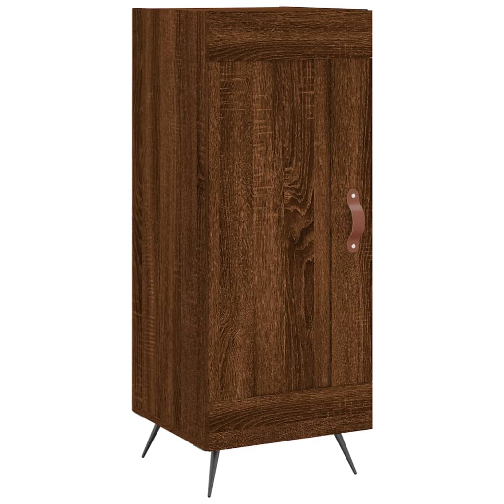 vidaXL Skříň highboard hnědý dub 34,5 x 34 x 180 cm kompozitní dřevo