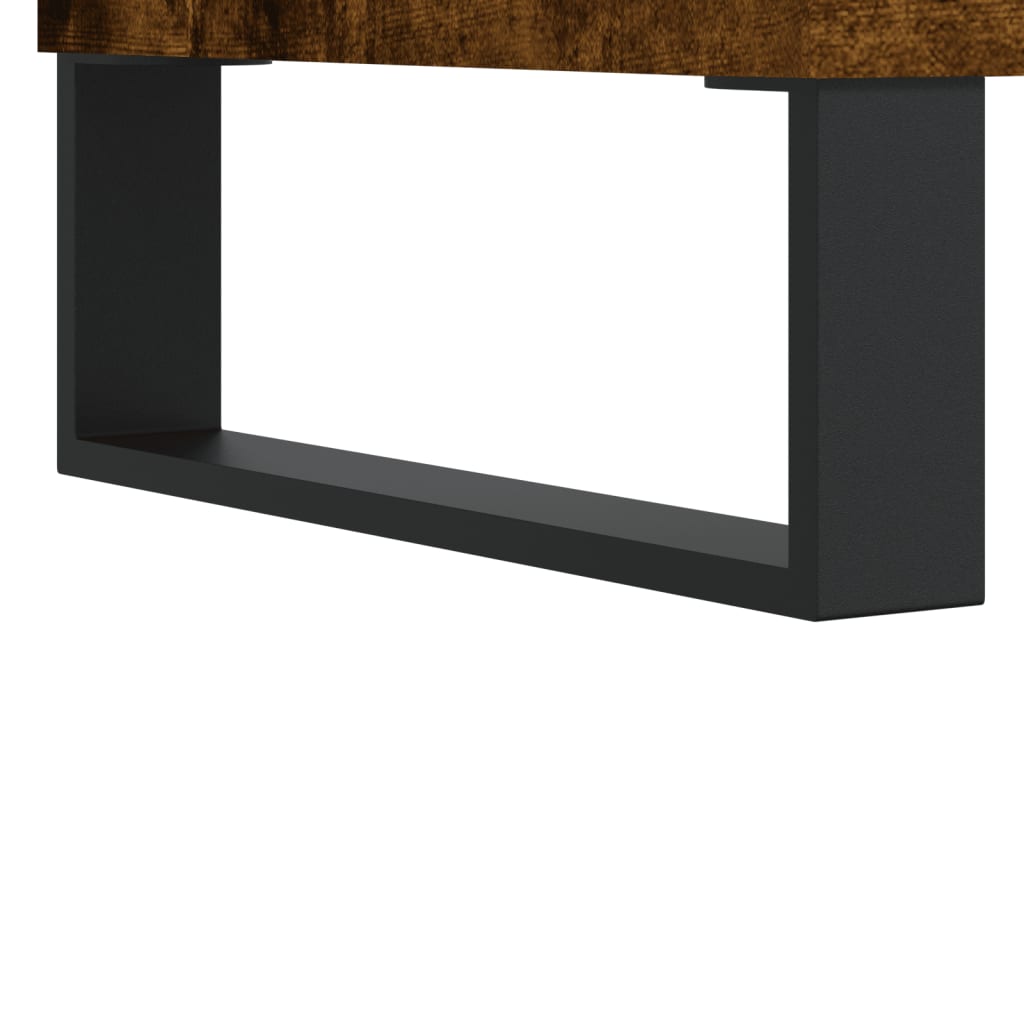 vidaXL Skříň highboard kouřový dub 34,5 x 34 x 180 cm kompozitní dřevo