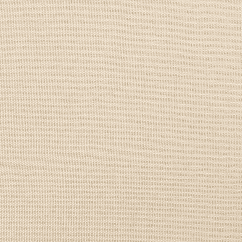 vidaXL Box spring postel s matrací krémová 200x200 cm textil