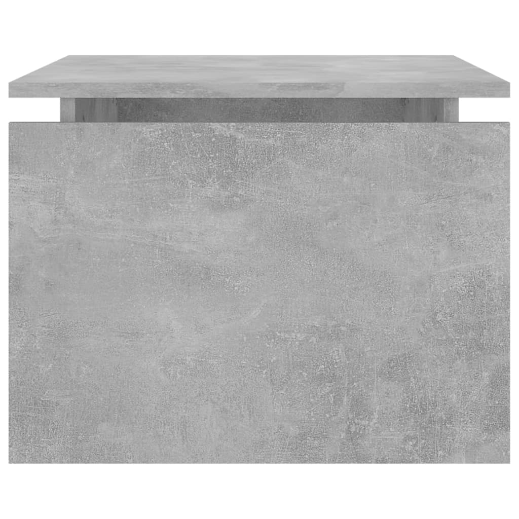 vidaXL Konferenční stolek betonově šedý 68x50x38 cm kompozitní dřevo