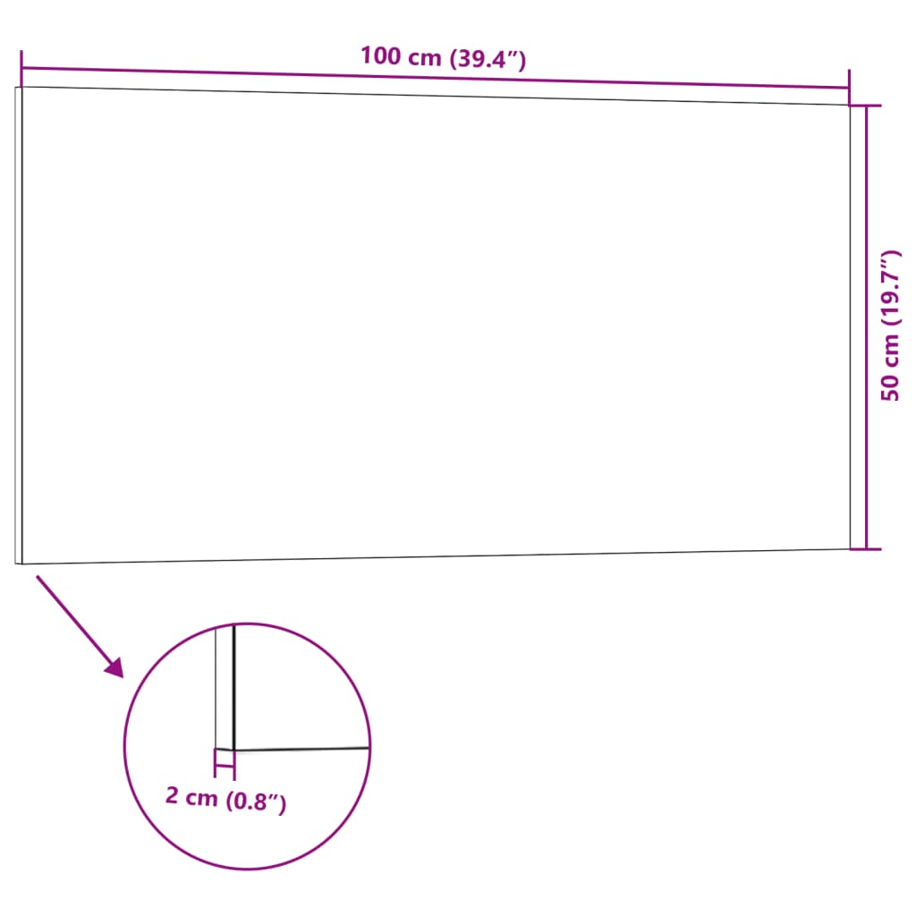 vidaXL 3D nástěnné panely 10 ks antracitové 100 x 50 cm EPS