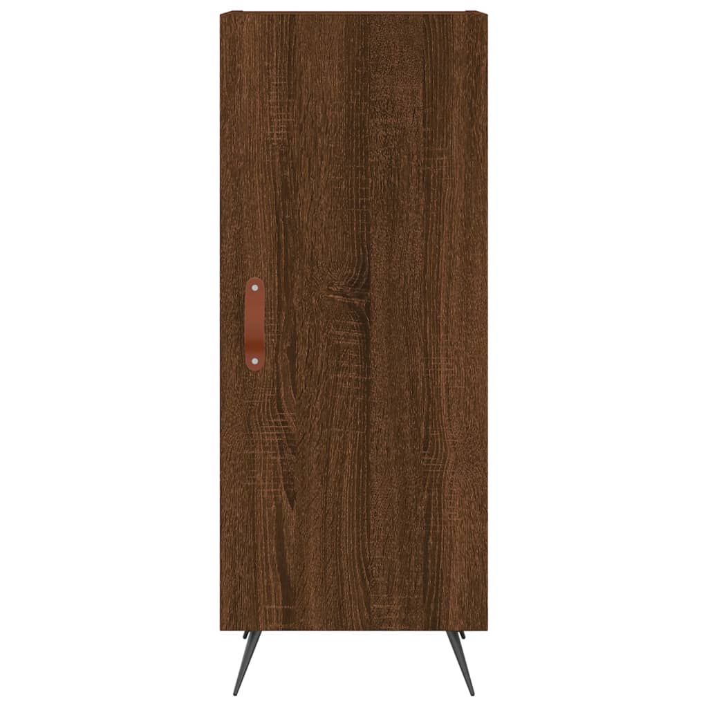 vidaXL Skříň highboard hnědý dub 34,5 x 34 x 180 cm kompozitní dřevo