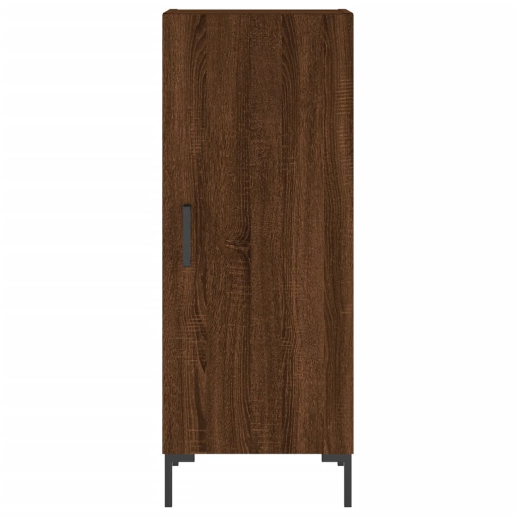 vidaXL Skříň highboard hnědý dub 34,5 x 34 x 180 cm kompozitní dřevo