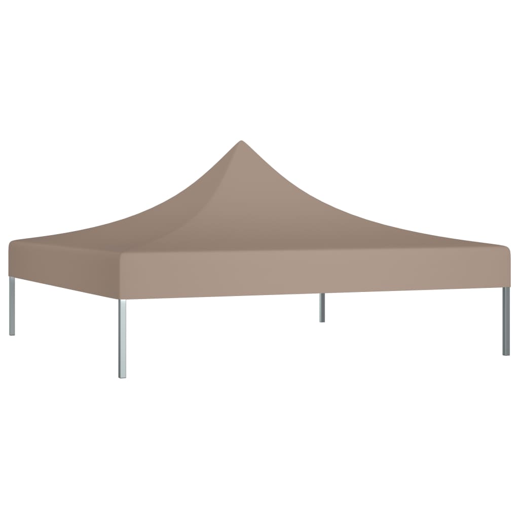 vidaXL Střecha k party stanu 3 x 3 m taupe 270 g/m²