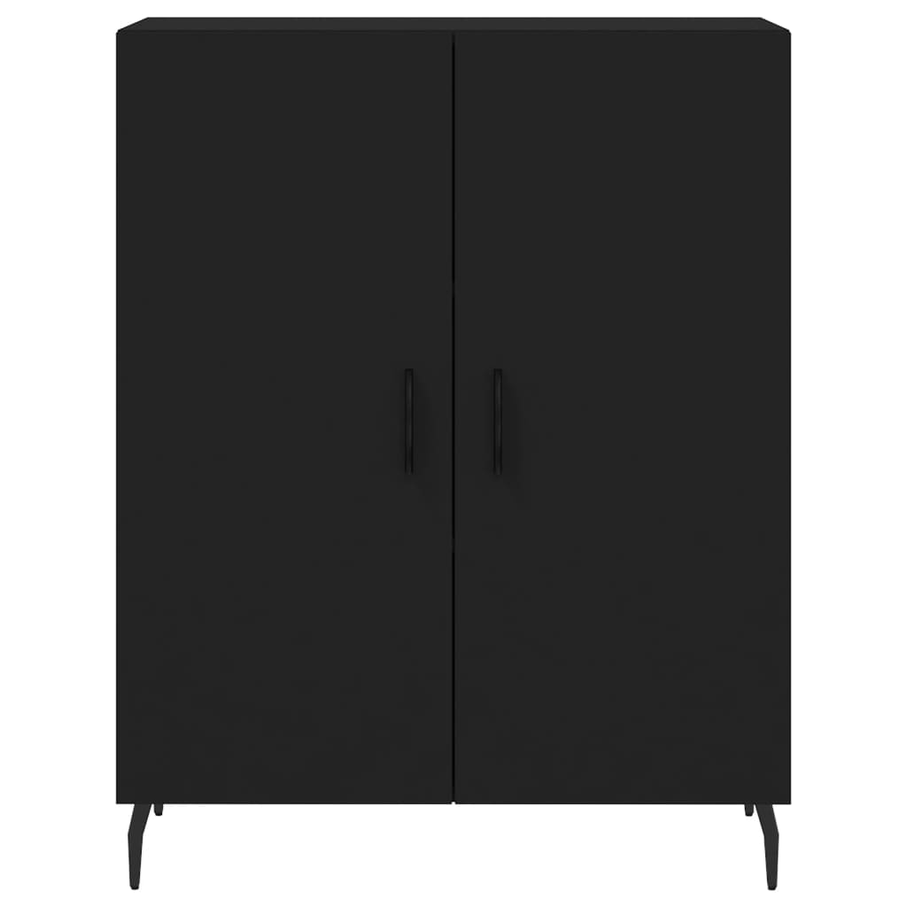 vidaXL Skříň highboard černá 69,5 x 34 x 180 cm kompozitní dřevo