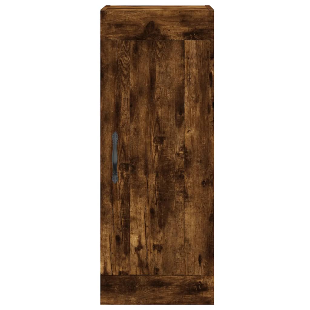 vidaXL Skříň highboard kouřový dub 34,5 x 34 x 180 cm kompozitní dřevo