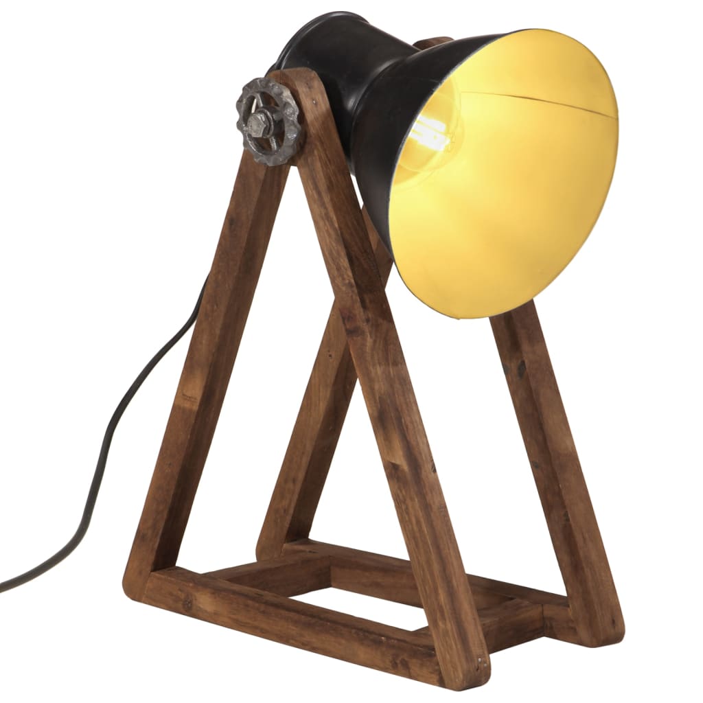 vidaXL Stolní lampa 25 W černá 30 x 17 x 40 cm E27