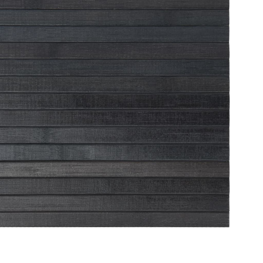 vidaXL Koberec obdélníkový šedý 60 x 200 cm bambus