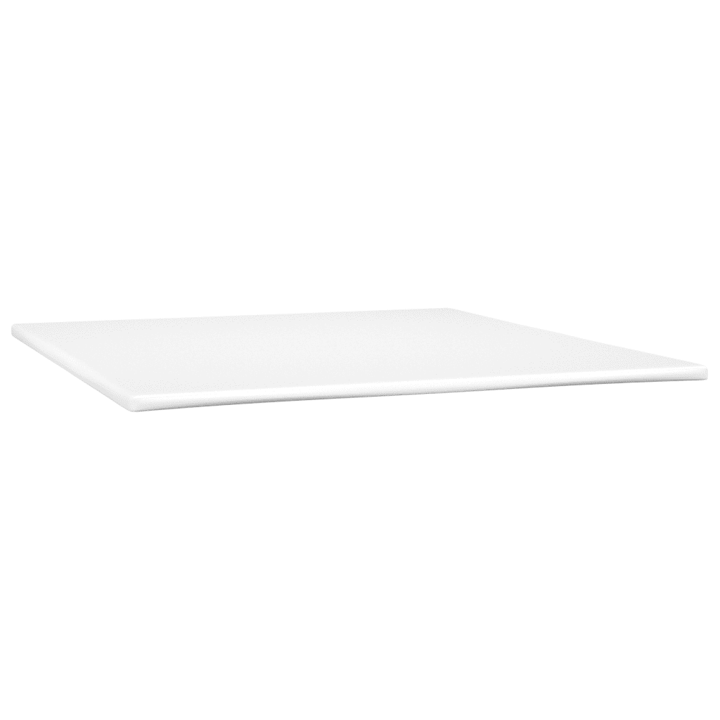 vidaXL Box spring postel s matrací a LED černá 180x200 cm samet