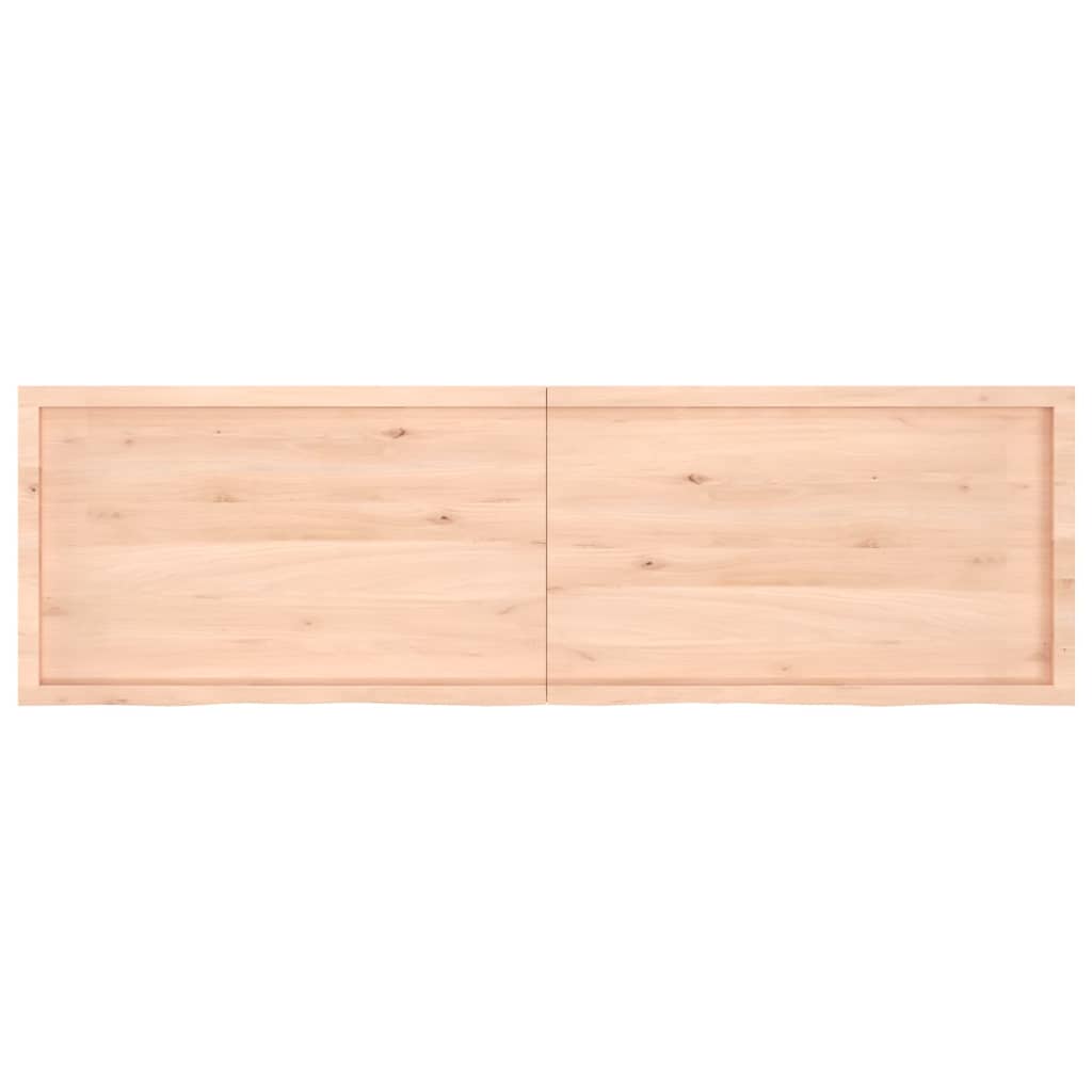 vidaXL Koupelnová deska 200x60x(2-6) cm neošetřené masivní dřevo