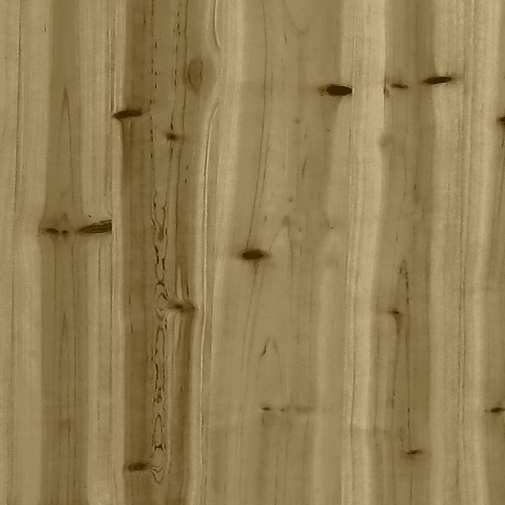 vidaXL Vyvýšený záhon plotový design 200x30x30cm impregnovaná borovice
