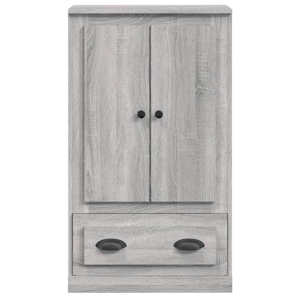 vidaXL Skříň highboard šedá sonoma 60 x 35,5 x 103,5 kompozitní dřevo