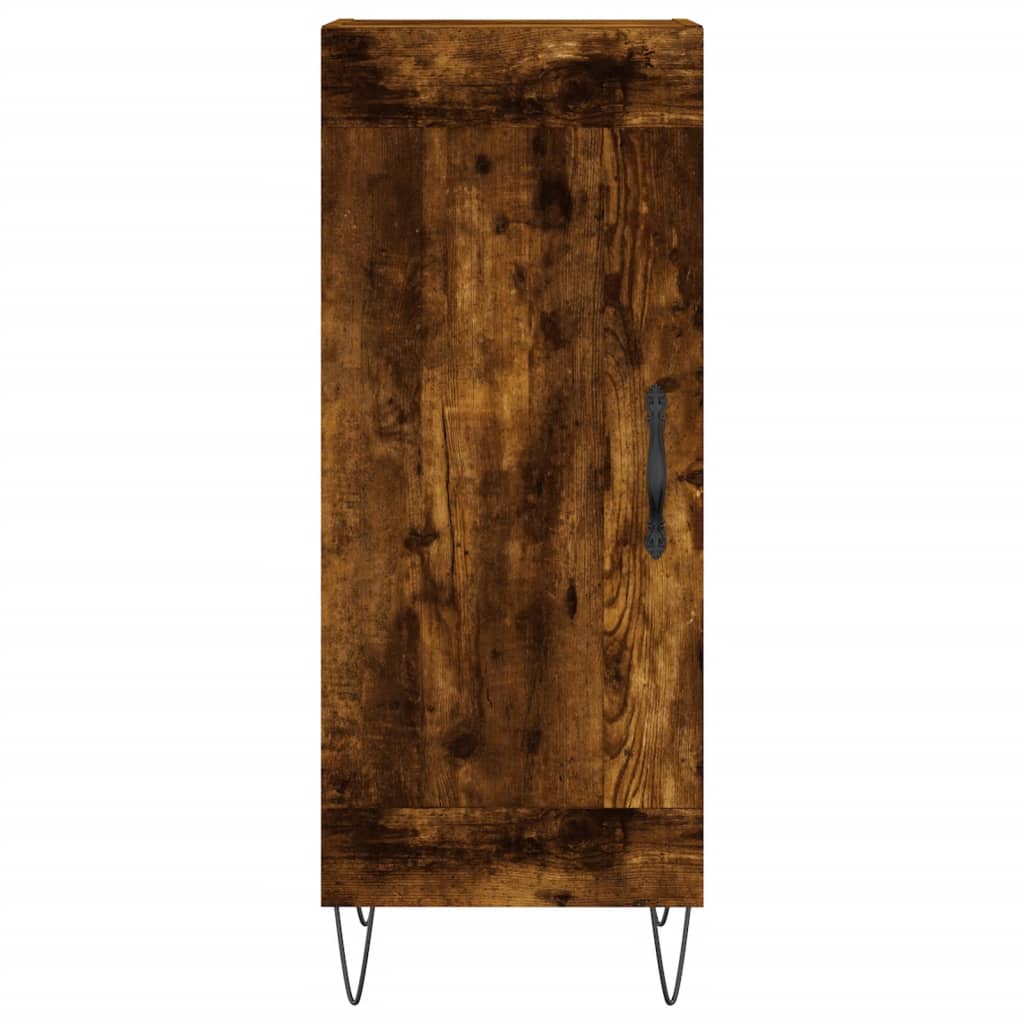 vidaXL Skříň highboard kouřový dub 34,5 x 34 x 180 cm kompozitní dřevo